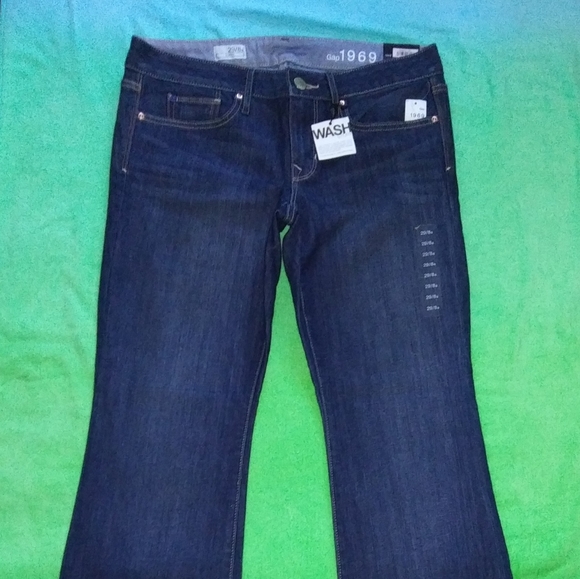 Gap 1969 Curvy Low Rise Boot Cut 29/8a - Picture 3 of 14